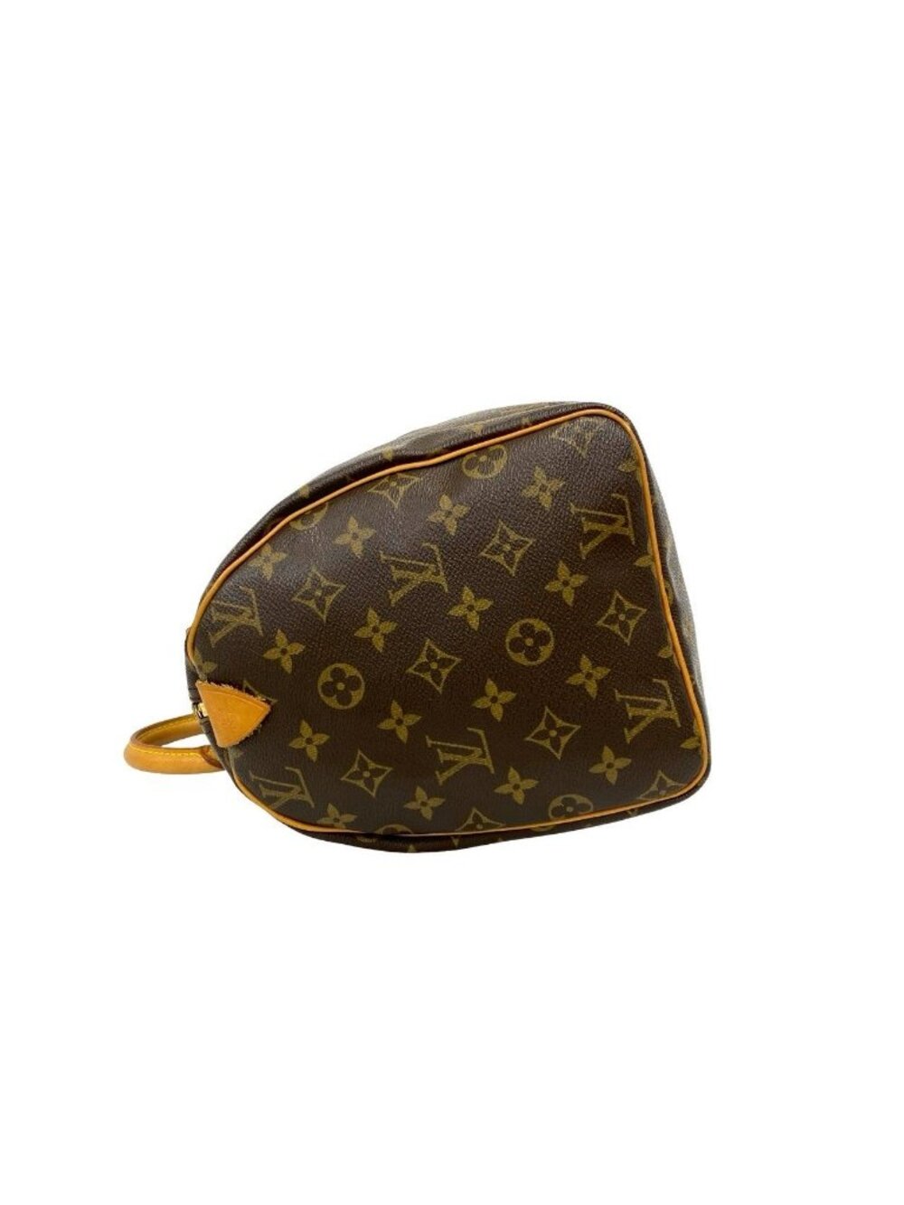 Louis Vuitton Vintage Speedy 30 Monogram Leather Boston Bag Brown - Picture 5 of 10